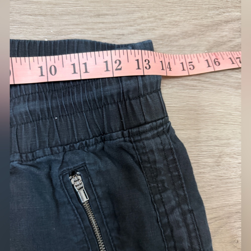 Athleta women’s  Dark Blue Cargo Pants Stretchy  Waistband - Picture 7 of 9
